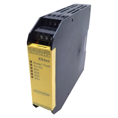 Banner XS4SO Solid State Safety Output Module 24VDC 0.5A Output, 4 Dual Channel - Image 1 of 4