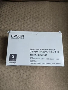 EPSON STYLUS PRO 4800/4880 PX-6500/6550 BLACK INK CONVERSION KIT T605A/ICCVK36A - Picture 1 of 2