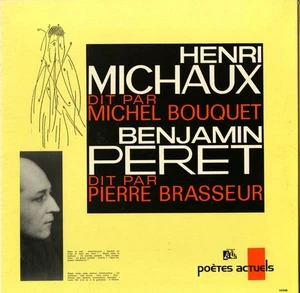 Henri Michaux Dit Par Michel Bouquet - Benjamin Péret Dit Par Pierre Brasseur H - Picture 1 of 3