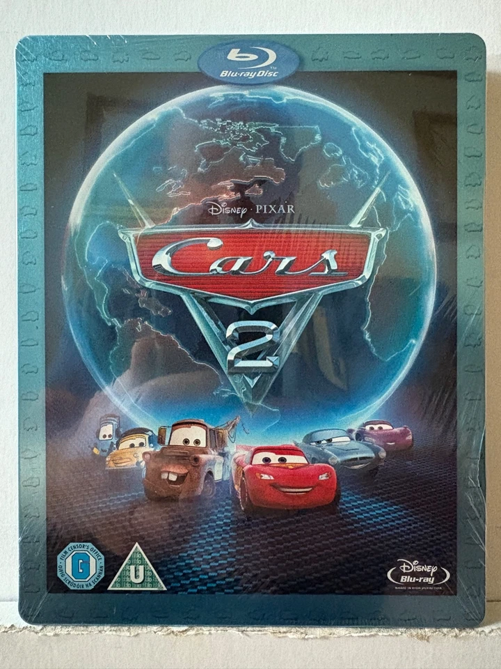 Disney's Cars 2 With Owen Wilson BluRay U L/E Steelbook New & Sealed 682G - Image 1 of 4