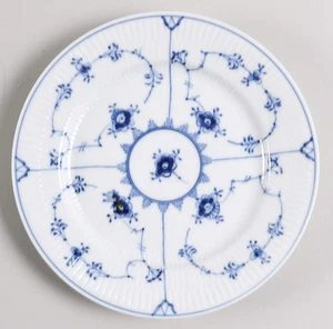 Plato de ensalada liso acanalado azul Royal Copenhagen 6467010 - Imagen 1 de 1