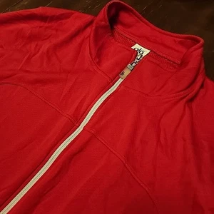 Chaqueta ALO Yoga Cool Fit Performance Cremallera Completa Para Mujer Talla XXL Roja ¡¡¡RARA!!!! - Imagen 1 de 14
