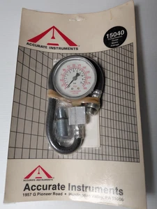 ACCURATE INSTRUMENTS 15040 COMPRESSION TESTER METRIC FITTINGS - Picture 1 of 3