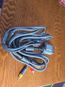 OEM Genuine Microsoft Xbox 360 Console Component HD AV Cable HDTV X810972-002 - Picture 1 of 4