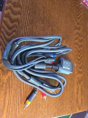 OEM Genuine Microsoft Xbox 360 Console Component HD AV Cable HDTV X810972-002 - Image 1 of 4