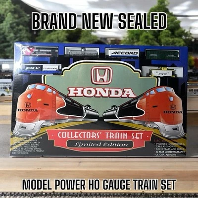 NEW SEALED 1998 HONDA COLLECTOR TRAIN SET LIMITED EDITION UNOPENED FAST SHIPPING - Image 1 of 4