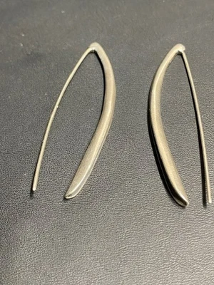 SILPADA 925 STERLING SILVER THREADER WIRE EARRINGS - Image 1 of 4