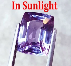 Natural Alexandrite Color Changing 9.40 Ct Loose Gemstone Certified - Picture 1 of 6