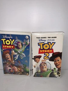 Disney Toy Story Lot ~ Gold Collection Toy Story VHS. &. Toy Story 2 VHS. nice - Picture 1 of 2