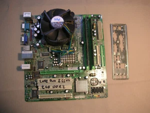 Biostar 945GZ Micro 775 Se + Core Duo E4500 +2 GB ddr2 + Cooler 775 - Picture 1 of 1