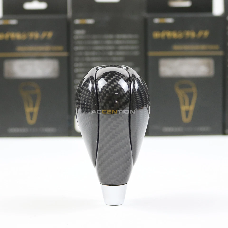 Carbon Fiber Gear Shift Knob For Lexus GS460 IS250 IS350 LS460 LS600h RX350 - Imagem 1 de 4