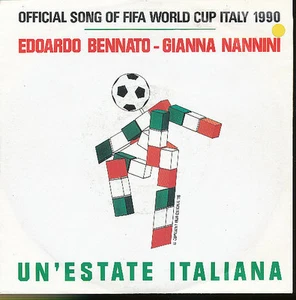 GIANNA NANNINI 45 TOURS GERMANY FOOTBALL WORLD CUP - Picture 1 of 1
