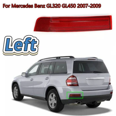 Left Rear Bumper Reflector Light Drive For Mercedes Benz GL320 GL450 2007-2009 Foto 1 de 4