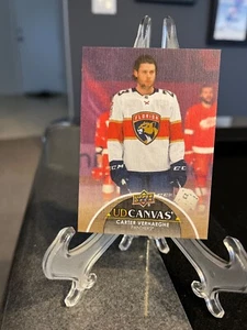Carter Verhaeghe 2021-22 Upper Deck UD Canvas #C156 Florida Panthers - Picture 1 of 2