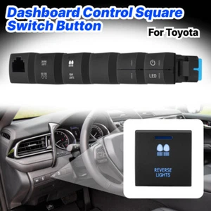 Port Socket/Single/Dual Function Dashboard Switch Button w Harness For Toyota - Picture 1 of 103