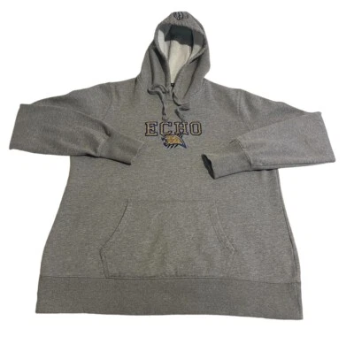 Sport-Tek Hoodie Women XL Gray Pullover Sweatshirt Heavyweight Casual Drawstring - Image 1 of 4