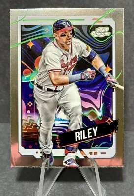 2024 Topps Cosmic Chrome Austin Riley Base #84 Atlanta Braves - Image 1 of 2