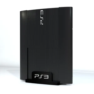 PlayStation 3 Super Slim Ständer - Vertikaler Ständer für PS3 Super Slim Konsole - Bild 1 von 4