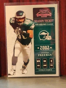 2002 Playoff Contenders Antonio Freeman #61 🏈 Philadelphia Eagles - Picture 1 of 2