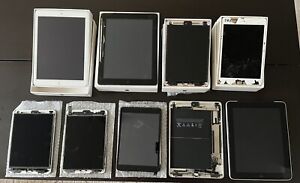 9 x Damaged iPad Joblot Wholesale - Spare or Repair - FREE DELIVERY!
