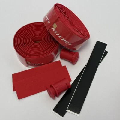 Ritchey Pro Bicycle Handlebar Tape - Red With Ritchey Logo in White - Image 1 of 2