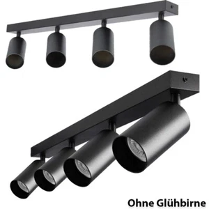 Deckenstrahler 4 Flammig Schwenkbar Deckenleuchte GU10 Deckenlampe Wandstrahler - Bild 1 von 11