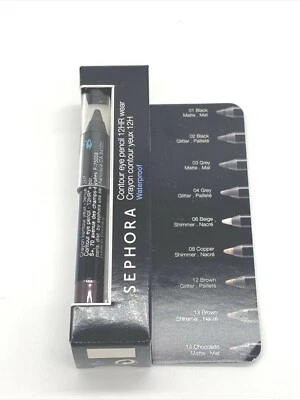Sephora Contour Eye Crayon Pencil 12-Hr Wear Waterproof 33 Love Affair PLUM MINI - Image 1 of 4