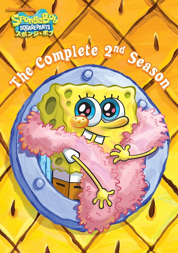 Spngebob Squarepants Season 2 Complete Box-japan 3 DVD I45