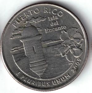 USA - 2009D - Washington ¼ $ - Puerto Rico - Low Mintage - #19581 - Picture 1 of 2