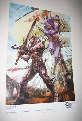 Final Fantasy IV Poster # 2 Nintendo DS Square Enix Sony TV Series Coming! x - Image 1 of 3
