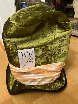 Mad Hatter Costume Top Hat Adult Size Hat - Image 1 of 3