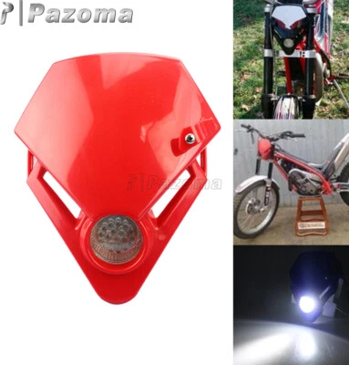 For Yamaha WR200/250 Honda CRF110/125 LED Headlight Fairing Front HeadLamp Mask — 第 1/4 张图片