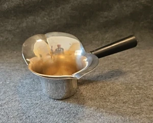 Vintage FB Rogers Silver Co Silverplate GRAVY SAUCE Server, Wood Handle #856 - Picture 1 of 4