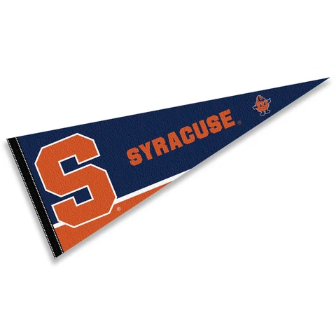Syracuse Orange Full Size 12 in X 30 in College NCAA Pennant Cover