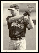 2001 Bowman Heritage Todd Helton Colorado Rockies #78