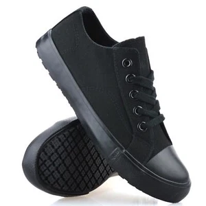 Ladies Womens Memory Foam Casual Walking Sports Canvas Work Trainers Shoes Size - Picture 1 of 17