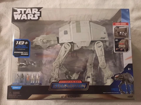 NEW Star Wars Micro Galaxy Squadron AT-AT Walker SOLD OUT! Cover