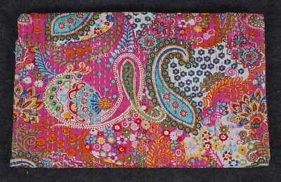 Hermosas mantas de cama de cachemira hippie cosidas a mano edredones a la venta Foto 1 de 4