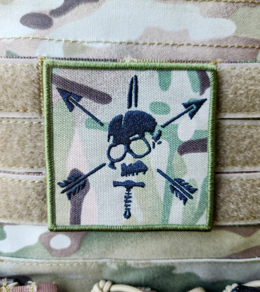 Multicam Special Forces Patch SFARTAETC CRF Nous Defions CIF Green Beret SF SFG - Image 1 of 1