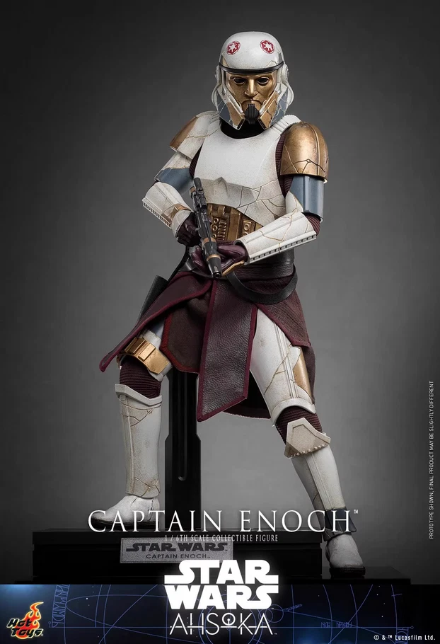 Hot Toys Star Wars Ahsoka Captain Enoch Night Trooper TMS120 1/6 Sideshow Disney