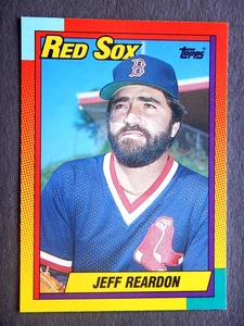 Jeff Reardon #101T Topps Traded 1990 Baseballkarte (Boston Red Sox) - Bild 1 von 2