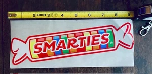 Smarties Candy Co. Large STICKER - American Snack Retro Vintage for Collector - Picture 1 of 1