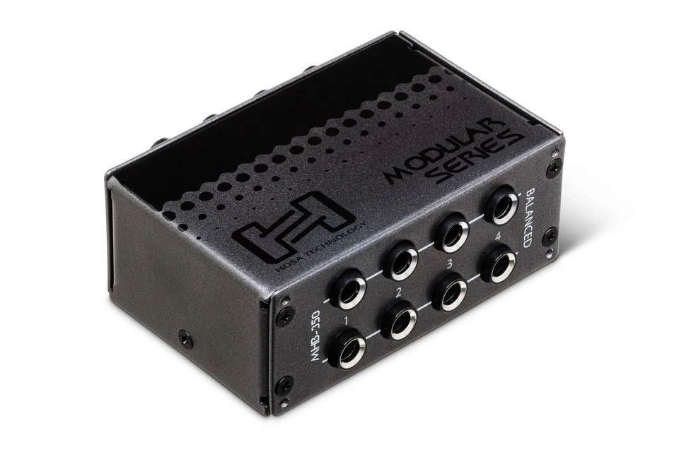 Hosa MHB-350 8-point 1/4" TRS Balanced Patchbay Module - Image 1 of 4