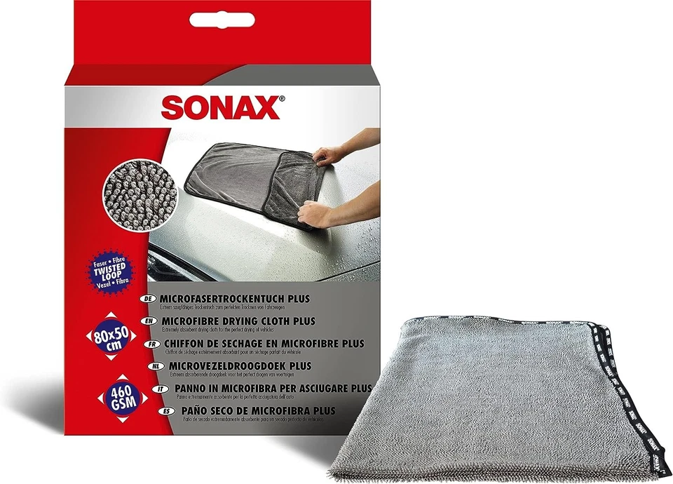 Sonax Microfiber Drying Cloth Plus Ultra-Absorbent Microfiber Large 30"x20" - Image 1 of 1