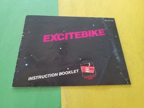 Excitebike (Nintendo Entertainment System) NES - Instruction Manual Only
