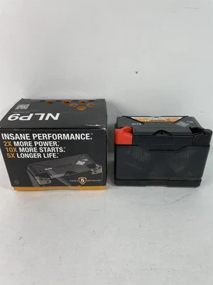 NOCO Lithium NLP9: Ultra-Light 12V Lithium Powersport Battery – 400A Start Power - Image 1 of 4