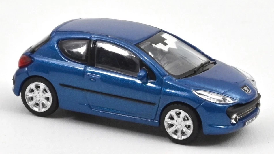 Norev PEUGEOT 207 PREMIUM PACK AEGEAN BLUE 2007 1:87 - Photo 1/1