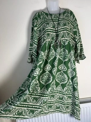 New Stretch Bodice Tunic Dress Plus size 20 22 24 Made in Italy - Image 1 of 4