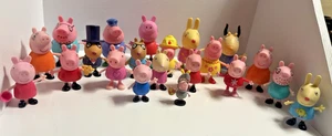 Lot of 21 Peppa Pig Character Figures - Picture 1 of 5