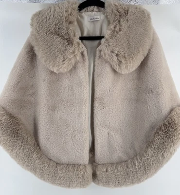  Pele sintética bege cabo La Fiorentina nova com etiquetas - Imagem 1 de 4